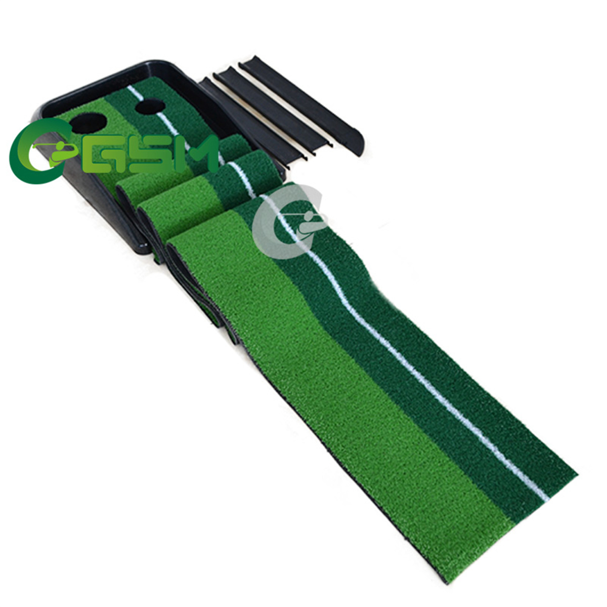 Putting Mat with Auto Ball Return System PMP2AH