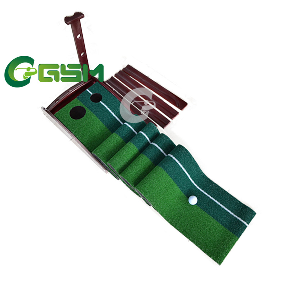 Putting Mat with Auto Ball Return System PMW2AH