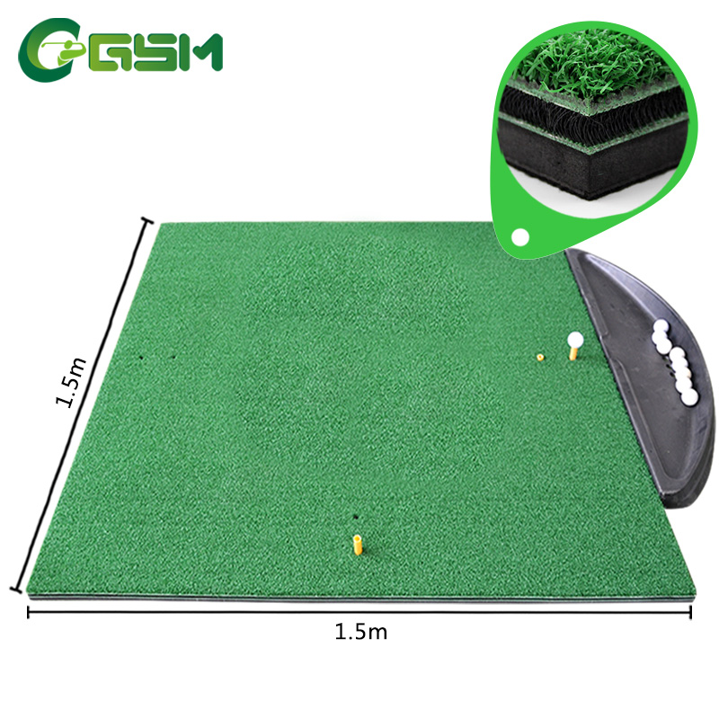golf practice mat range golf mat with Non-woven Fabric for golf driving range 3D-3