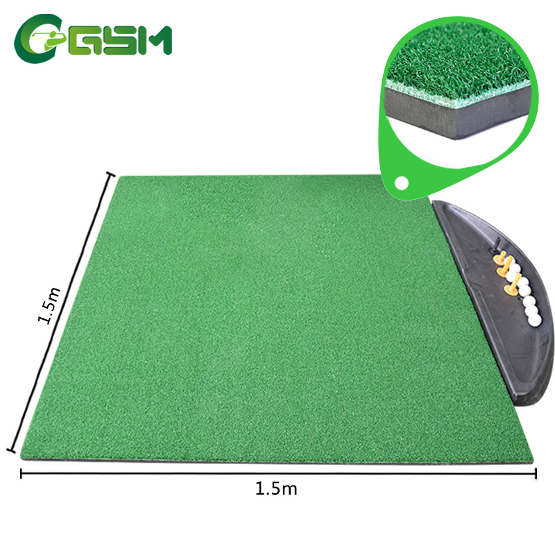 pro golf mat Golf Driving Training Pad golf hitting mat golf training mat for swing path 1515B