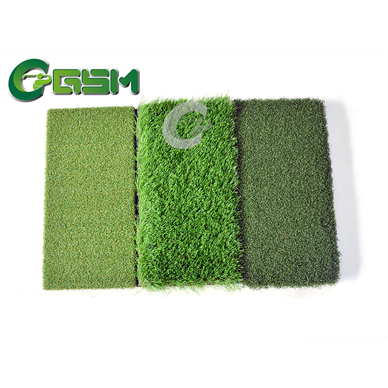 Golf Practice Mat with Rough Turf Fairway Turf and Tee Turf 3ZD