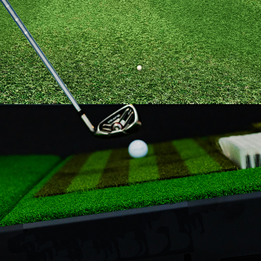 Screen Golf Hitting Mat Simulator Fairway Mat QD2