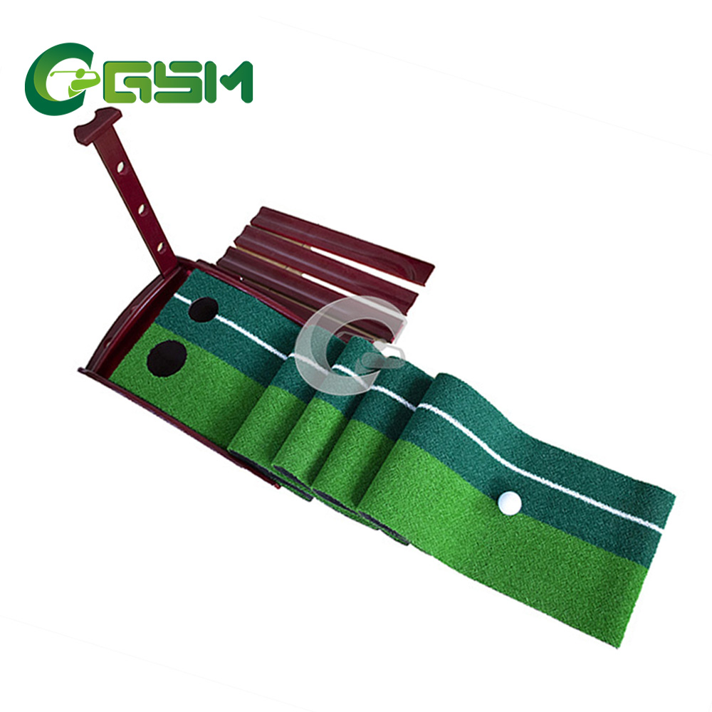 Putting Mat with Auto Ball Return System PMW2AH