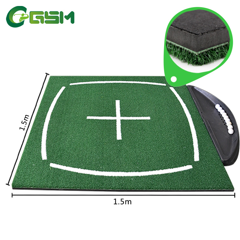 Golf Hitting Mat Teaching Mats Golf Swing Practice Mat for Driving Range 1515BWJ-1