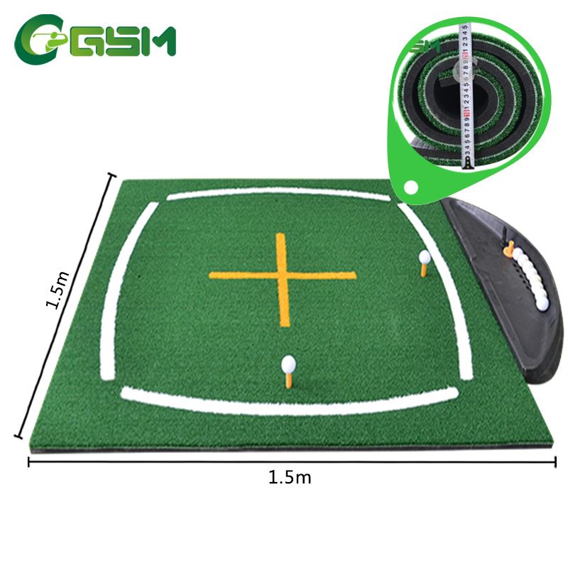 1.5*1.5m Golf Hitting Mat Training Mat Golf Teaching Mats for Driving Range 1515BYJ-1 NBR