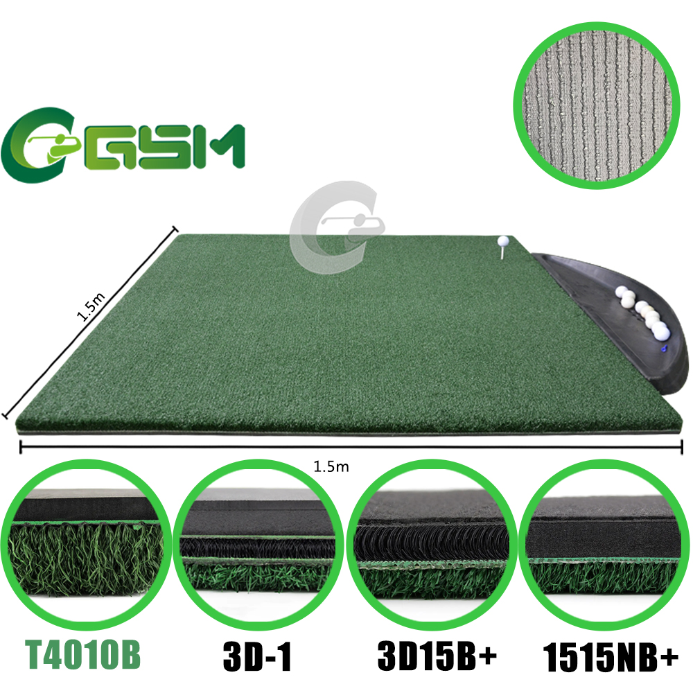 Driving Range Tee Up Golf Swing Trainer Mat Practice Golf Hitting Mat T4010B