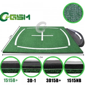 Golf Training Mat for Driving Range 1515BWJ+