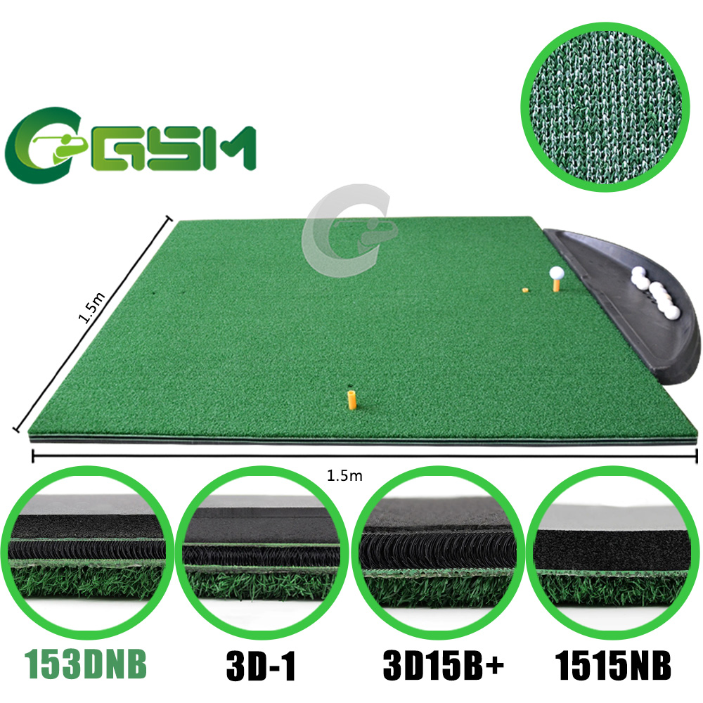 3D Driving Range Tee Up Golf Swing Trainer Mat Practice Golf Hitting Mat 153DNB